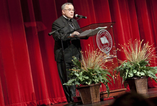 ‘SERIOUS DISSERVICE.’ In a column published on the website of the Denver Catholic Register, Archbishop Charles Chaput urged Catholic groups not to endorse the Senate’s version of the health-care bill.