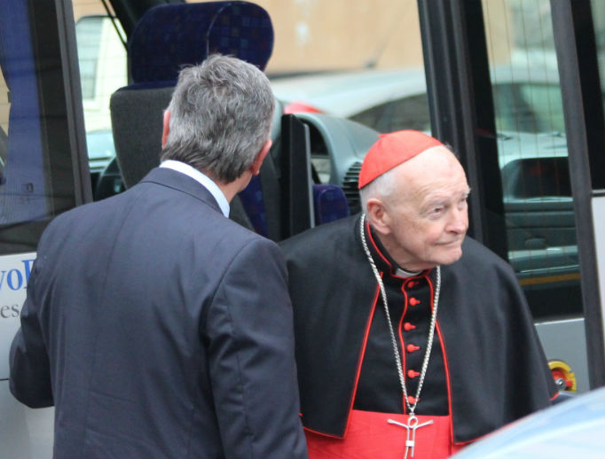 Former Cardinal Theodore McCarrick