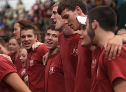 ALIVE IN THE FAITH. Young people attend a youth conference in Steubenville, Ohio, June 18. Over 1,700 teens gathered on Franciscan University's campus for a June 18-20 high school conference to "encounter Christ in word and sacrament."