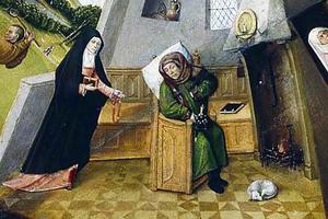 Hieronymus Bosch (1450-1416), “The Seven Deadly Sins and the Four Last Things” (detail of “Acedia”)