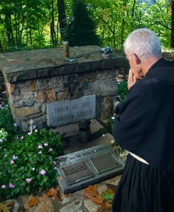 Tomb of the Unborn Child at Franciscan University of Steubenville