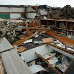 St. Mary's School library in Joplin, Mo.