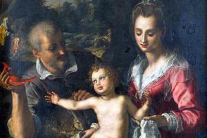 Alessandro Allori, “The Holy Family,” 1602
