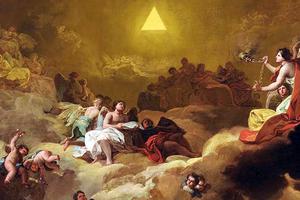 Francisco Goya, “La Gloria o la Adoración del Nombre de Dios,” 1771
