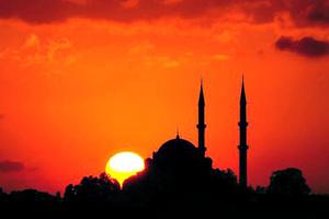 Ankara, Turkey, at sunset
