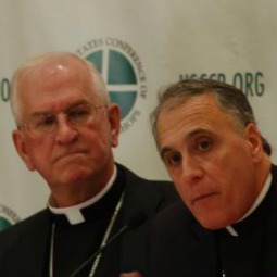 Archbishop Joseph Kurtz (l) and Cardinal Daniel DiNardo, the new president and vice president of the U.S. Conference of Catholic Bishops.