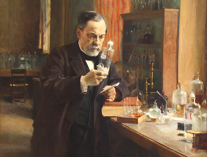 Albert Edelfelt, “Portrait of Louis Pasteur”, 1885