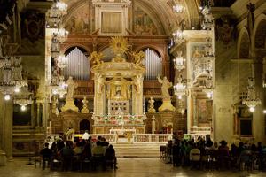 Eucharistic Adoration for Charlie Gard, church of Santa Maria in Ara Coeli.