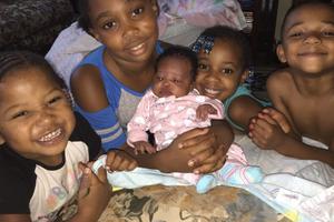 Tranetta Jones and her children were lovingly aided by the pro-life group Marriage Material in their time of need.