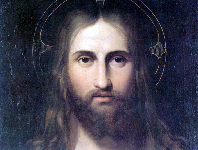 Giuseppe Craffonara, “Portrait of Christ”, ca. 1825-1830