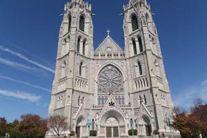 The Cathedral-Basilica of the Sacred Heart in Newark, New Jersey. 