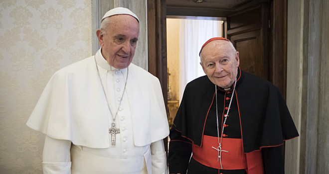 Pope Francis & Archbishop Emeritus McCarrick