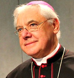 Archbishop Gerhard Müller speaks at the Vatican on July 5, 2013.
