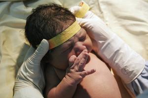 GODSEND. Pregnancy-care centers like the one shown here have been saving babies and changing lives for almost 40 years. 