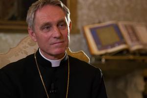 Archbishop Georg Gänswein, Prefect of the Pontifical Household and Personal Secretary to Pope Emeritus Benedict XVI.