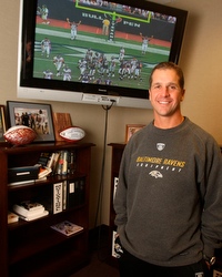 Baltimore Ravens head coach John Harbaugh.