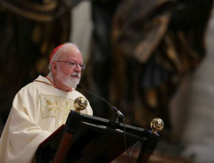 Cardinal Sean O'Malley of Boston says a Mass of Ordination in St. Peter's Basilica, Sept. 29, 2016. 