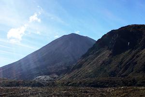 Mount Ngauruhoe (“Mount Doom”) in New Zealand.