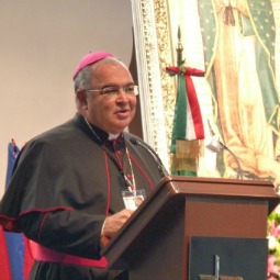 Archbishop Tempesta of Rio de Janeiro speaks in Mexico City, Nov. 16, 2013. 