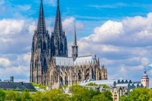 Cathedral in Cologne, Germany.