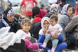 Syrian refugees in Greece, 2019.