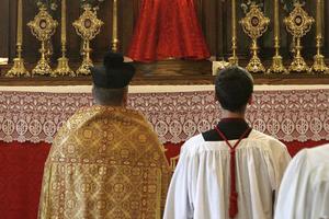 A SSPX Mass in St. Jude’s Church, Philadelphia.