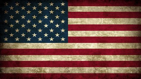Rustic American Flag