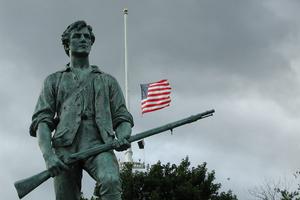 Statue in Minute Man National Historical Park
