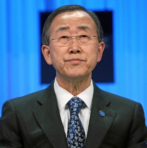U.N. Secretary General Ban Ki-moon