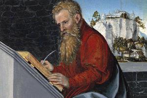 Lucas Cranach the Younger, “Saint Paul in His Study,” 1547