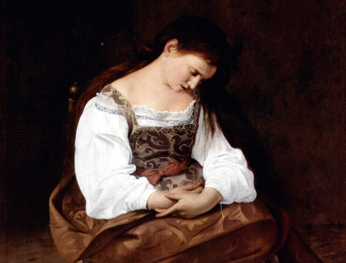 Caravaggio, “The Penitent Magdalene,” 1595