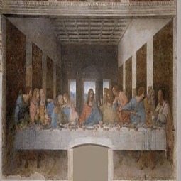 The Last Supper is recalled on Holy Thursday.
