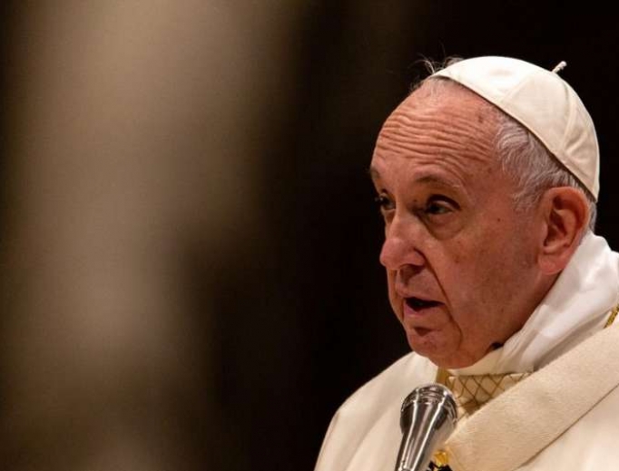 Pope Francis during his weekly General Audience, May 12, 2019. 