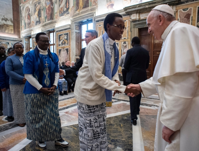 Last month, Pope Francis received in audience the Missionaries of Africa (White Fathers) and the Missionary Sisters of Our Lady of Africa (White Sisters) on the occasion of the celebration the 150th anniversary of the founding of the Society of Missionaries of Africa and the Congregation of the Missionary Sisters of Africa.