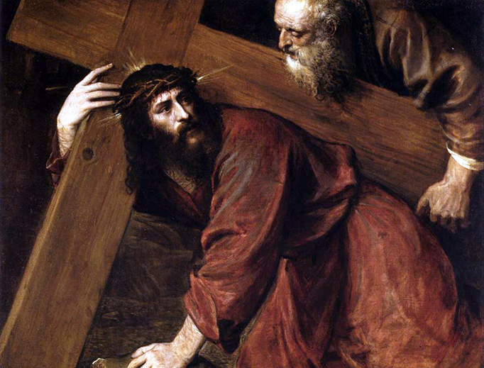 ”And he said to all, ’If any man would come after me, let him deny himself and take up his cross daily and follow me.‘”