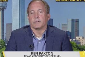 Texas Attorney General Ken Paxton appearing on EWTN's Pro-Life Weekly. 