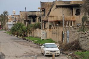 A street close to the entrance of Karemlash.