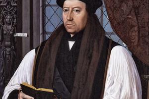 Portrait of Thomas Cranmer, archbishop of Cranmer who reformed the English church, by Gerlach Flicke.
