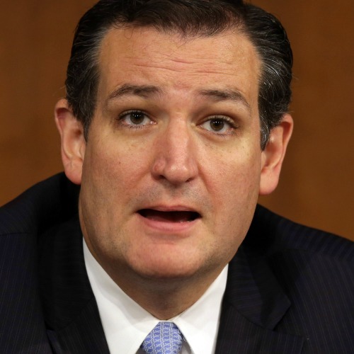 Sen. Ted Cruz, R-Texas, speaks at a Sept. 16 Senate Armed Services Committee hearing about the threat posed by ISIS