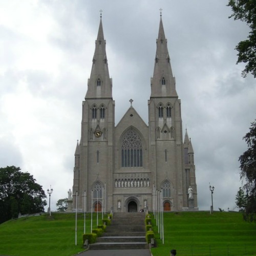 St. Patrick's Cathedral in Armagh, seat of the archbishop of Armagh, primate of all Ireland.