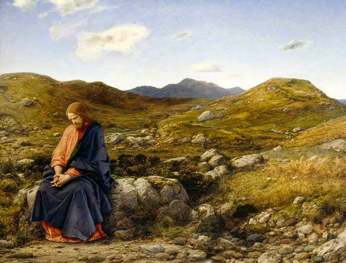 William Dyce, “Man of Sorrows”, 1860