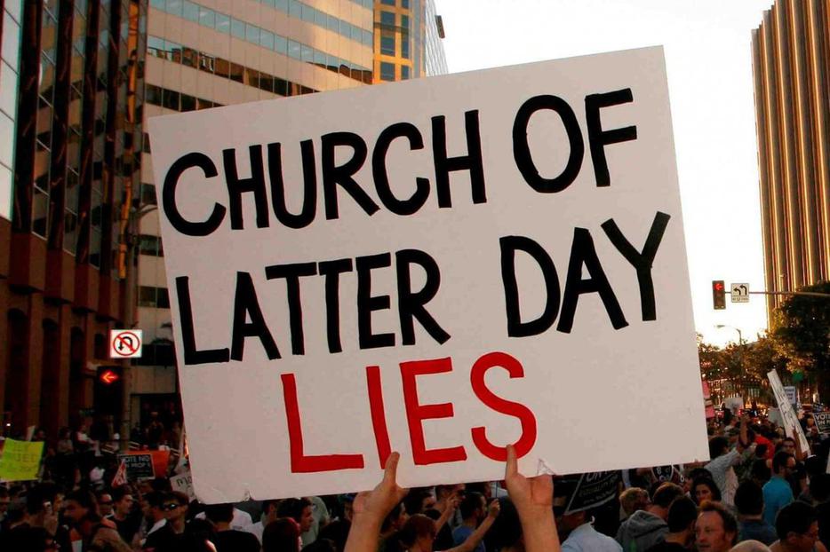 Anti-Prop. 8 protest in Los Angeles.