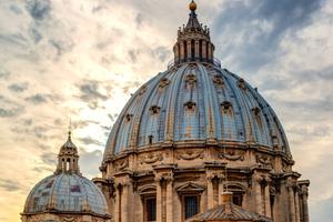 The dome of St. Peter’s Basilica