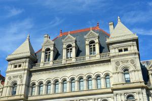 New York Statehouse in Albany. 