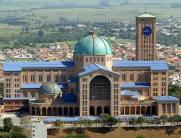 The National Shrine of Our Lady of Aparecida.

