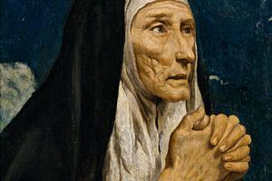 Luis Tristán, “Saint Monica,” 1616
