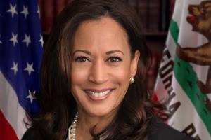 Official 2017 portrait of Kamala Harris
