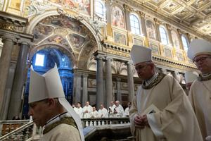 California bishops during their Ad Limina visit to Rome  in January 2020.