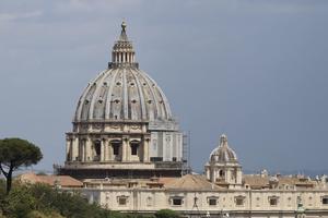Exterior shot of the Vatican.