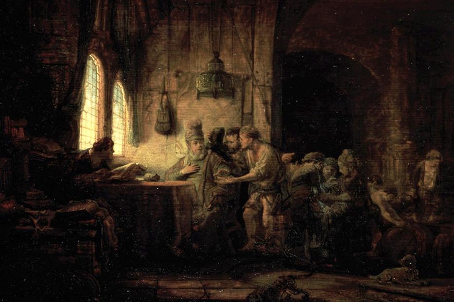 Rembrandt, “The Parable of the Workers in the Vineyard”